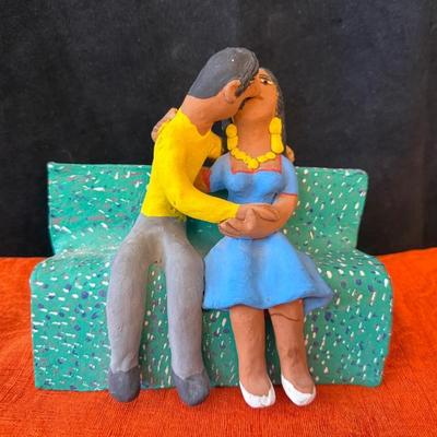 Renowned oaxacan artist josefina aguilar signed mun ecas
