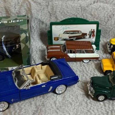 Die cast cars