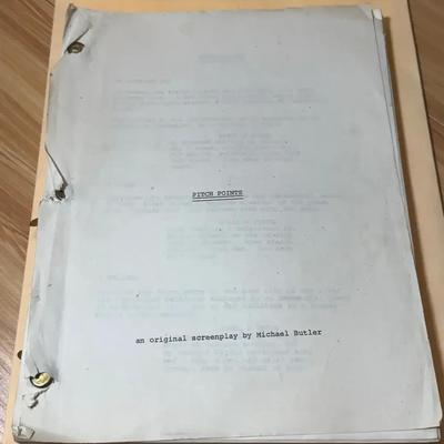 Pitch point" original screenplay by michael butler