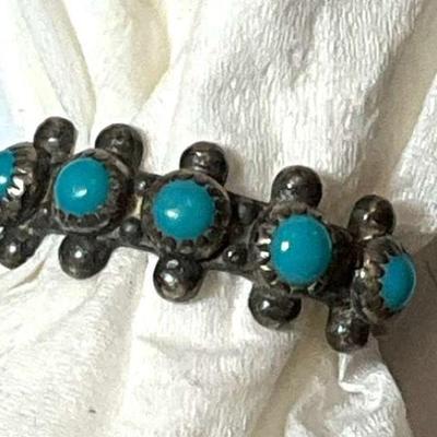 Bell trading post sterling turquoise ring