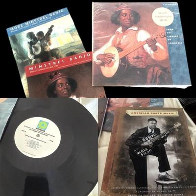 American roots music hardback black string band album & more