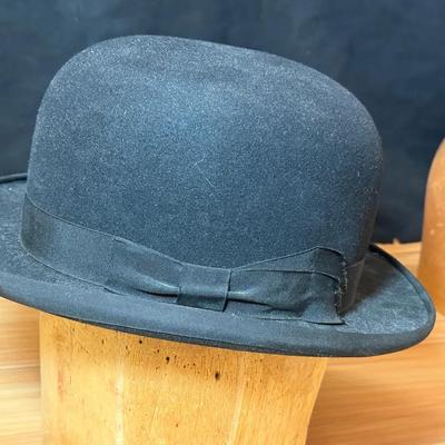 Stetson derby bowler hat