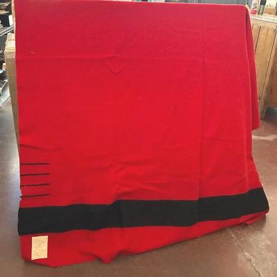 Hudson bay four point blanket