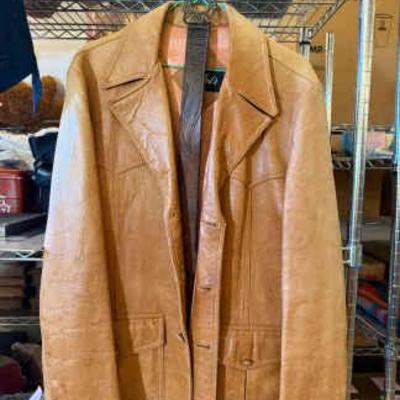 Bullock s size 40 leather jacket