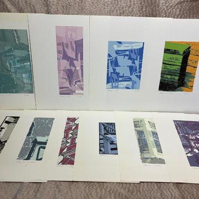 Portfolio of hank littler artist prints 2002