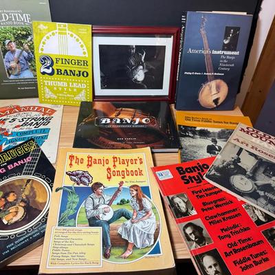 Banjo players songbook other books on banjos