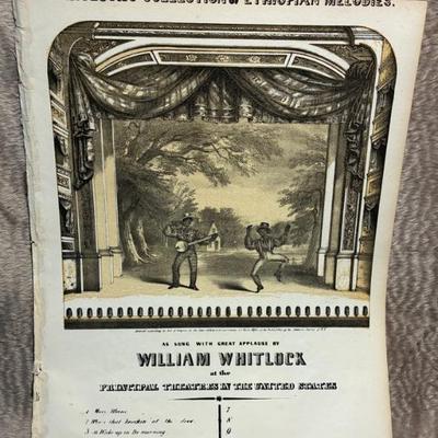 William whitlock s collection of ethiopian melodies