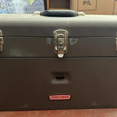 Craftsman 491 toolbox with tools