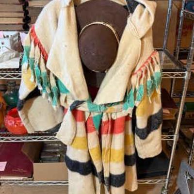 Hudson bay blanket clothing jacket dress