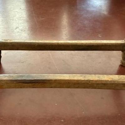 Primitive style trunk stand