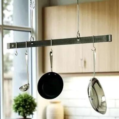 36 enclume offset ceiling bar pot rack
