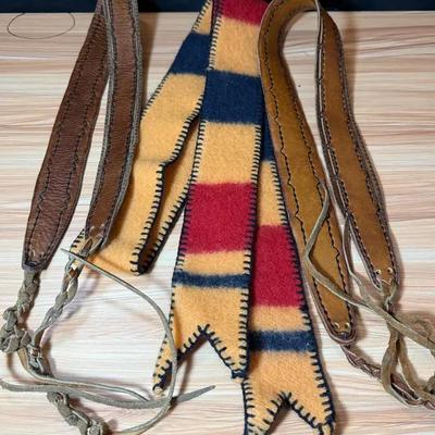 Trio of banjo straps