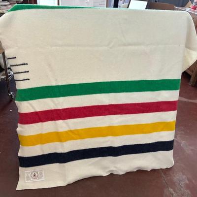 Hudson bay four point blanket