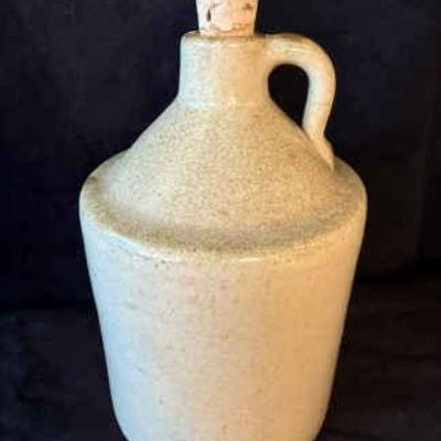 Antique whisky moonshine stoneware jug