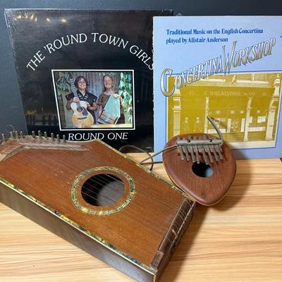 Guitar zither goshen thumb piano