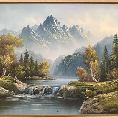 Richard Boren Oil Painting Signed Framed 