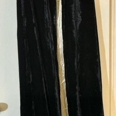Bullocks “Evening” Cape, Black Velvet, Vintage 