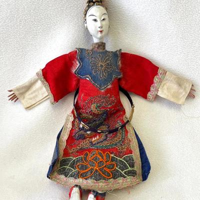 Chinese Opera Vintage Doll Early 20th Century 