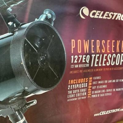 Celestron Power Seeker 127EQ Telescope NIB
