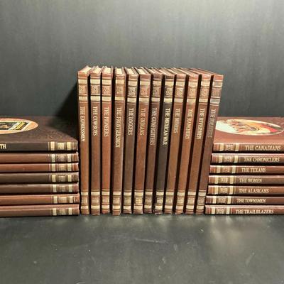 Time Life “The Old West” Set Of 26 Books, Vintage 