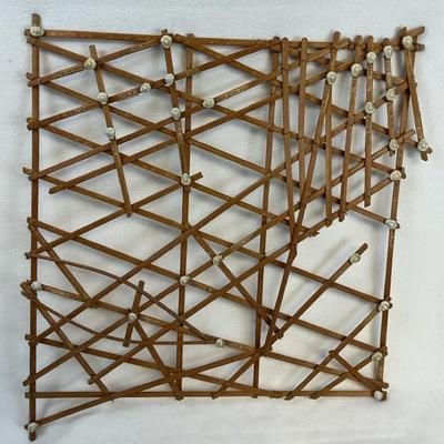 Micronesian Navigation Chart 