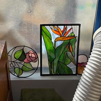 Stained glass panels