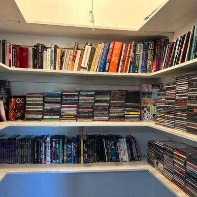 Sale Photo Thumbnail #103: DVDs CDs and stuff 