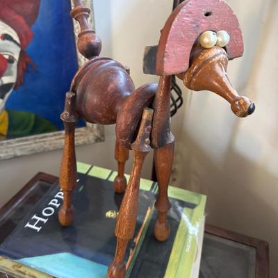 Sale Photo Thumbnail #59: Wooden dog 