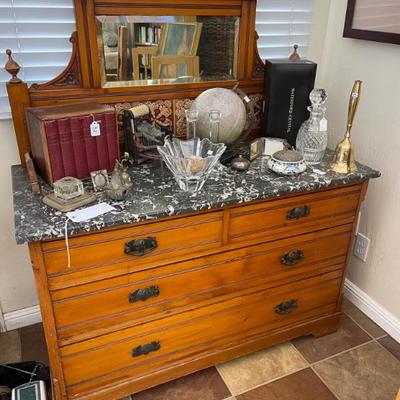Sale Photo Thumbnail #21: Antique dresser 1800’s 
