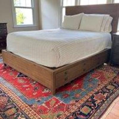 8.5 x 11 Persian Style Carpet with Southwestern Style 
