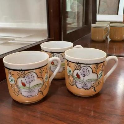 Pre-WW2 Japanese Tea Cups