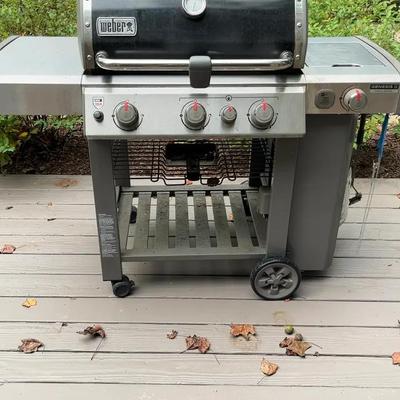 Weber Genesis Gas Grill and Cover