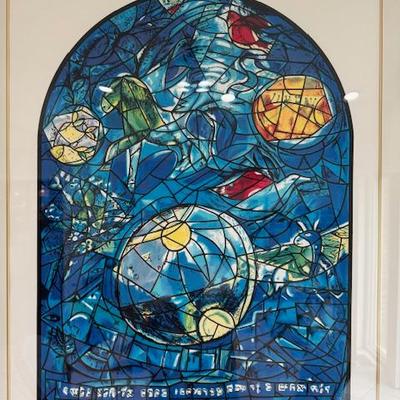 Authentic 12 Color Silkscreen of the Simeon Window Print (No. 45/ 500)