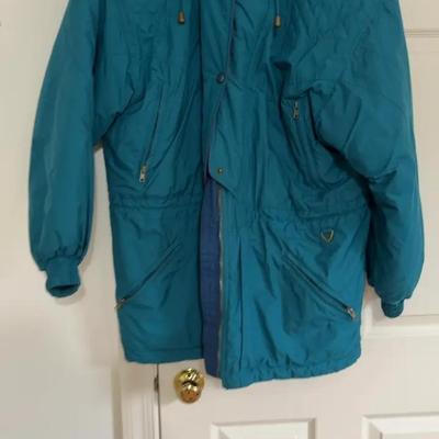 Stagsport Teal Hooded Women's Jacket