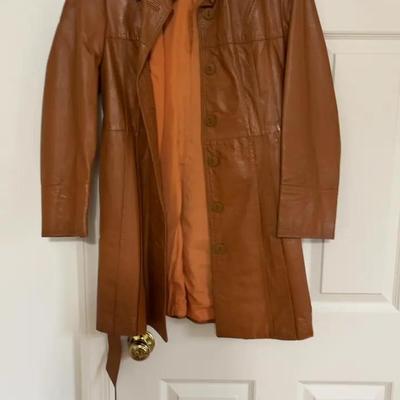 Vintage Women's Leather Coat