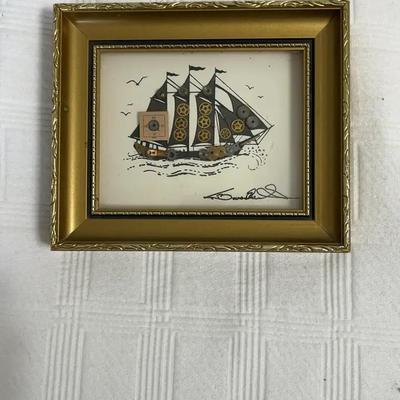 Ken Broadent Clocks Ship Art