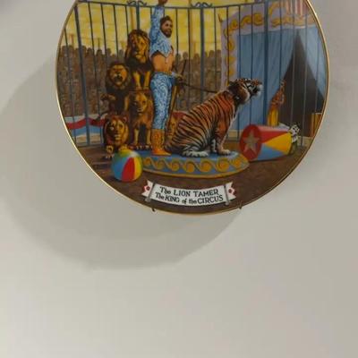 Vintage Circus Plates