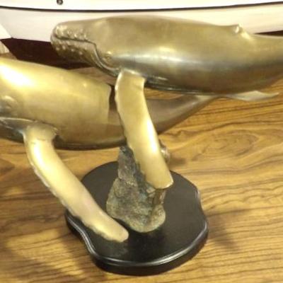 Sale Photo Thumbnail #351: Brass Whale 