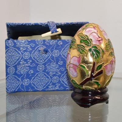 Sale Photo Thumbnail #191: Cloisonne Egg 