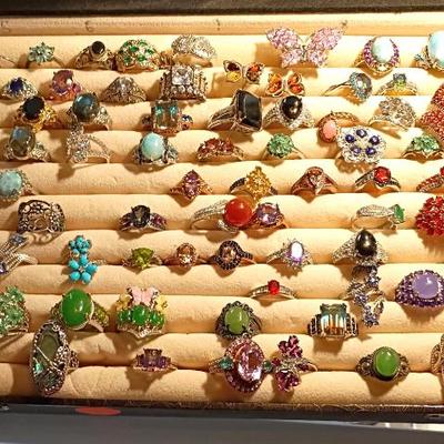 All Sterling Silver Rings 