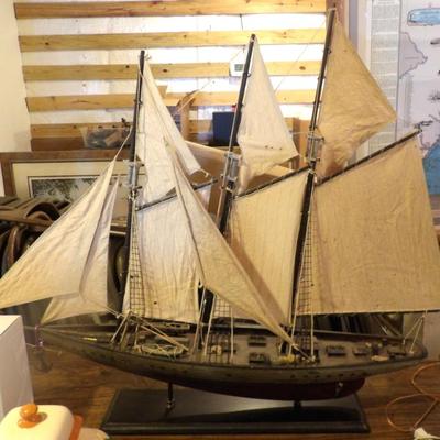 Sale Photo Thumbnail #363: Large Ship Decor 