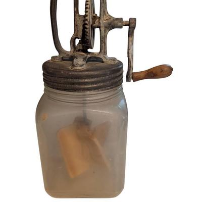 Vintage Daisy Butter Churn