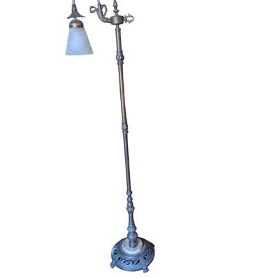 Vintage Floor Lamp with Weighted Base