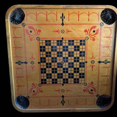 Antique Carrom Board