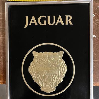 Vintage Jaguar Books & Wall Hanging