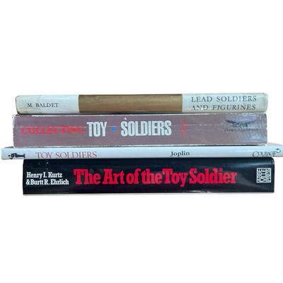 Lot of Toy Soldier Books 