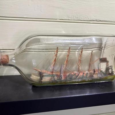 1930 Ship In A Bottle