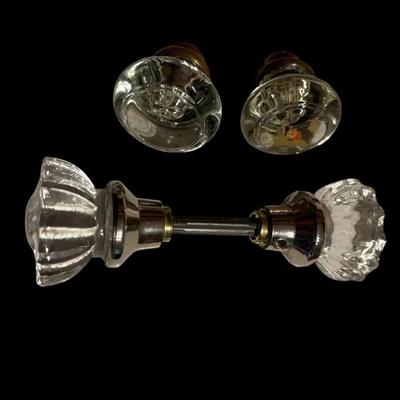 Crystal Glass Door Knobs