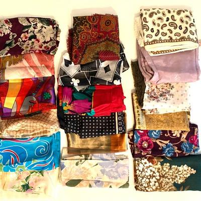 Sale Photo Thumbnail #28: Women’s scarves - Adrienne Vittadini, Paloma Picassso, Liz Claiborne, et al.