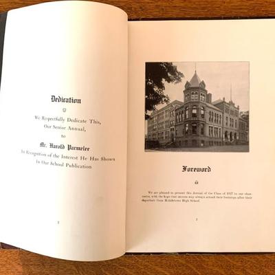 Sale Photo Thumbnail #31: 1927 Middletown High School yearbook.